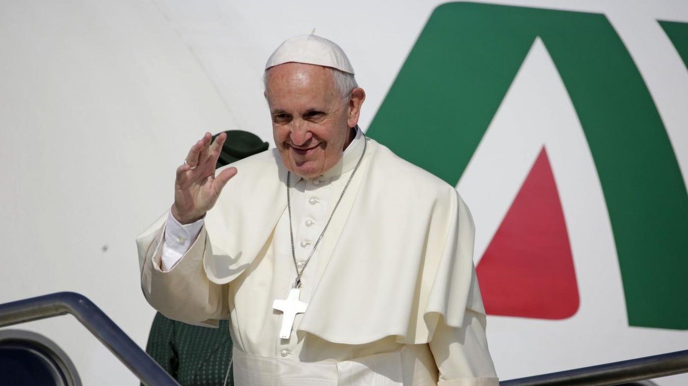 FOTO Papa Francesco parte per il viaggio apostolico in Armenia