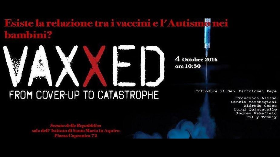 Vaccini e autismo, film ‘Vaxxed’ arriva in Senato: è polemica