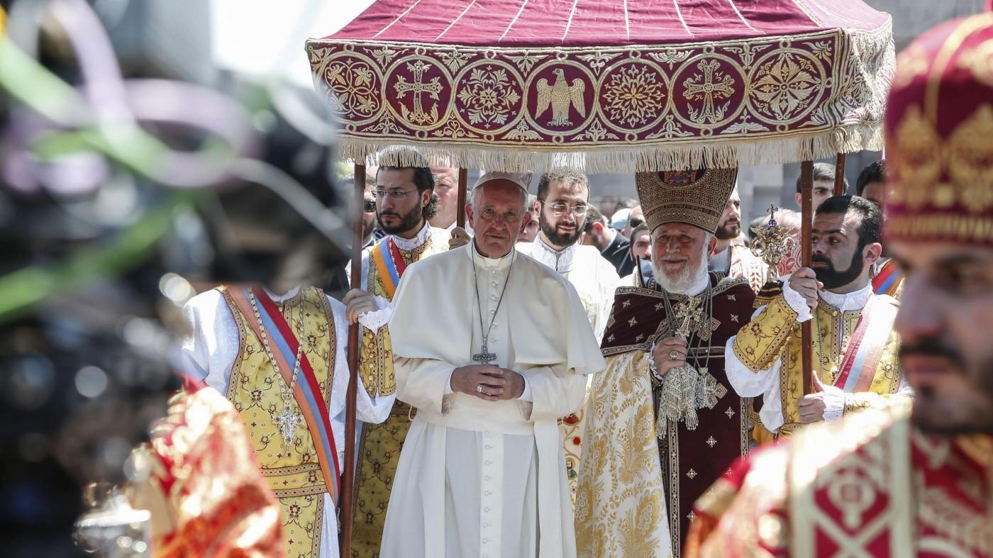 FOTO Continua il viaggio di Papa Francesco in Armenia