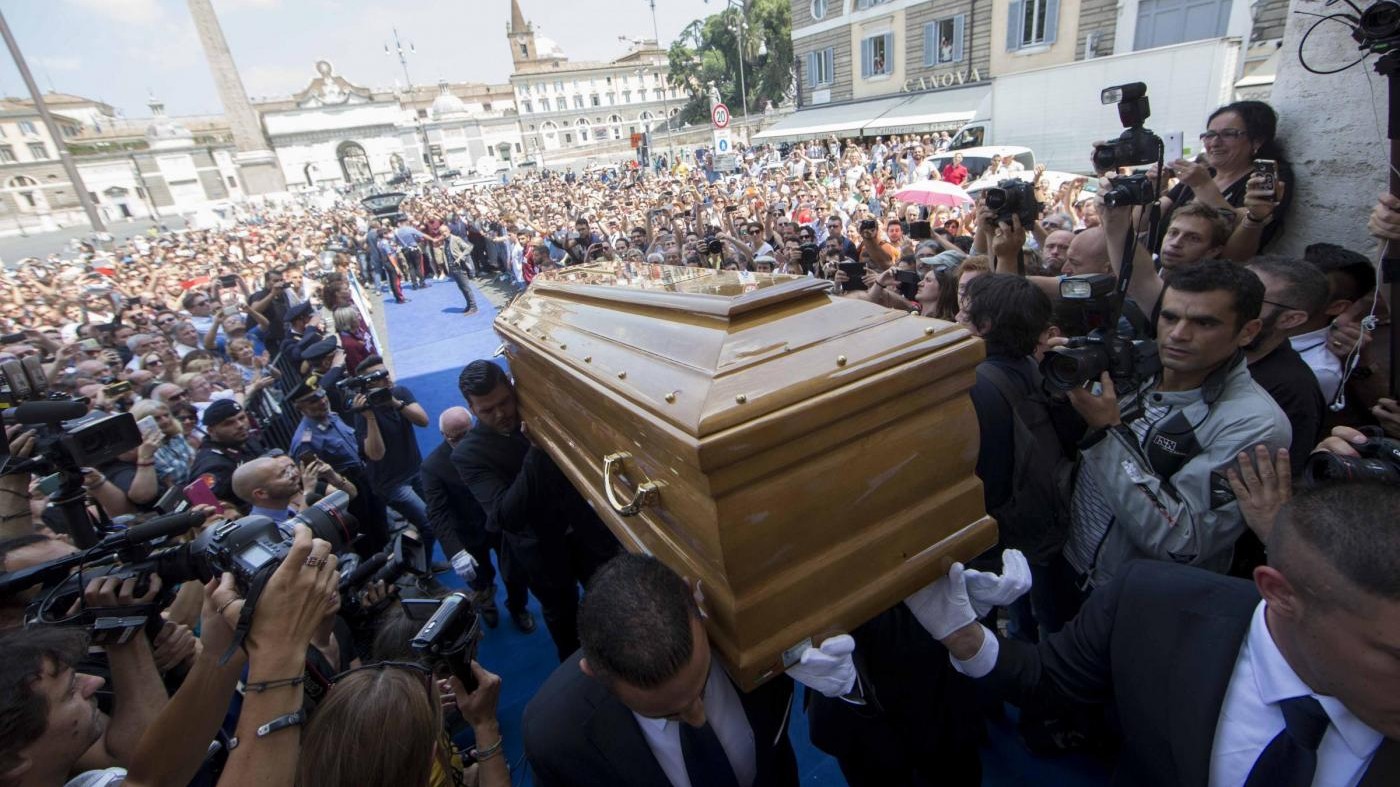 FOTO – Funerali di Bud Spencer a Roma