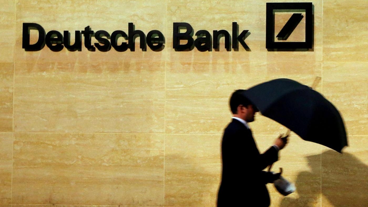 Crolla titolo Deutsche Bank e trascina giù le Borse europee