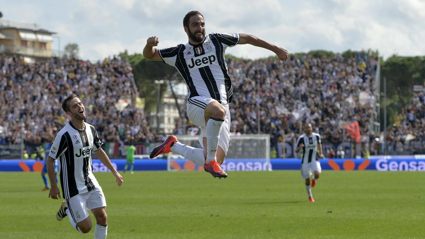 Empoli-Juve: Higuain-Dybala, show irresistibile in HD