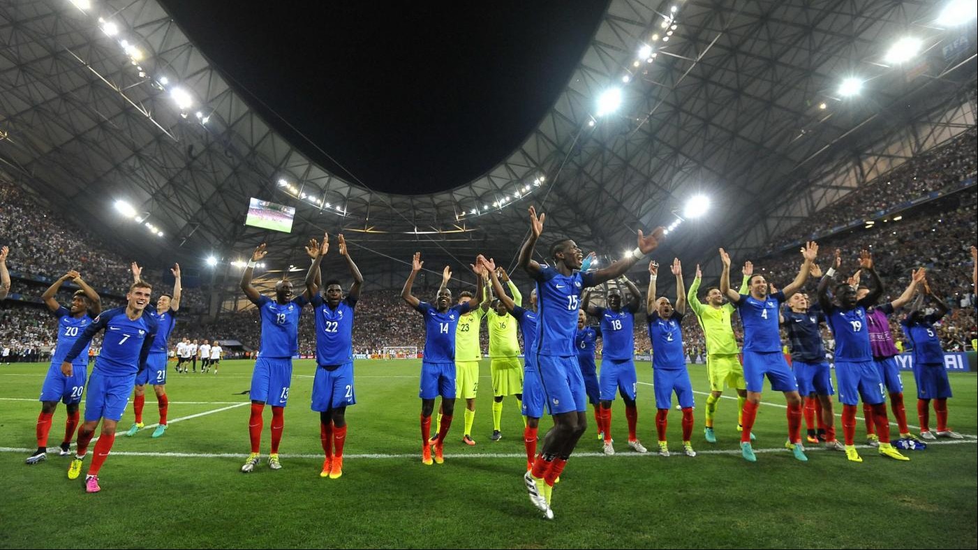 FOTO Francia batte Germania e si aggiudica finale Europei