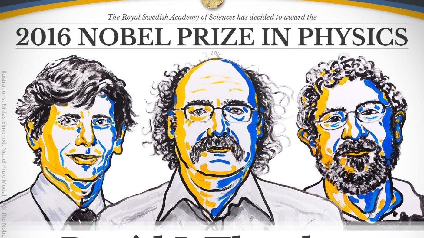 Nobel per la Fisica ai britannici Thouless, Haldane e Kosterlitz