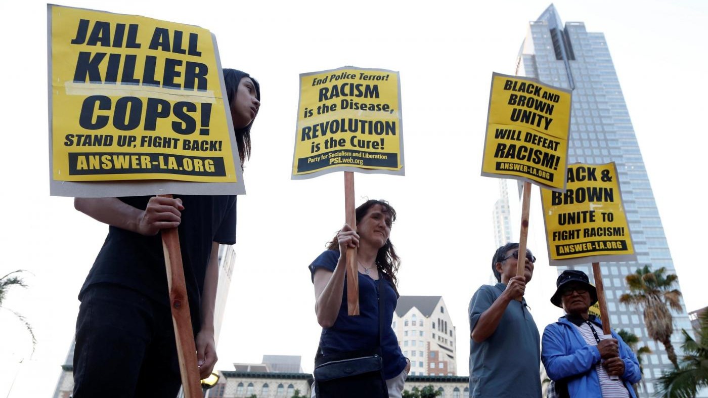 FOTO Usa, proteste a Los Angeles contro violenze della polizia