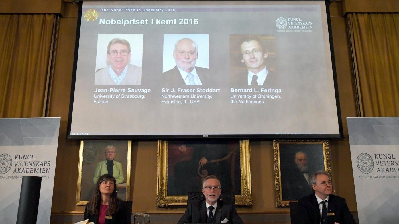 Nobel Chimica per la più piccola macchina molecolare del mondo