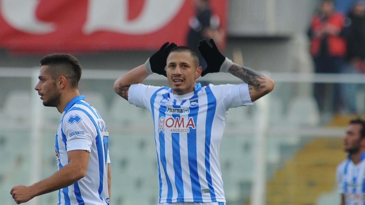 Pescara-Bari 3-1, due gol di Lapadula