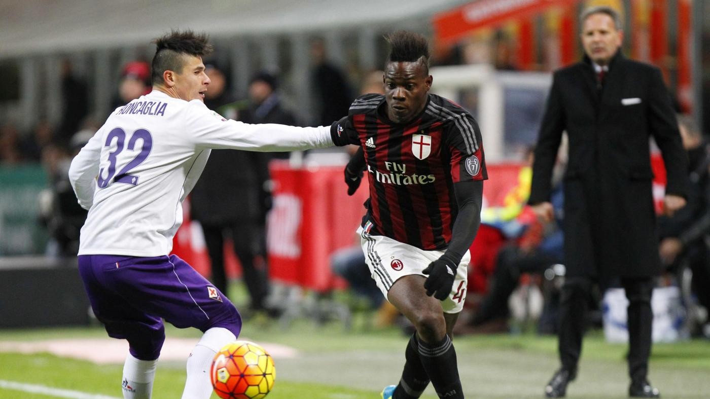 Serie A, Milan vs Fiorentina