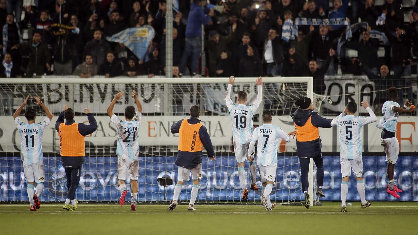 L’Entella supera il Novara 1-0