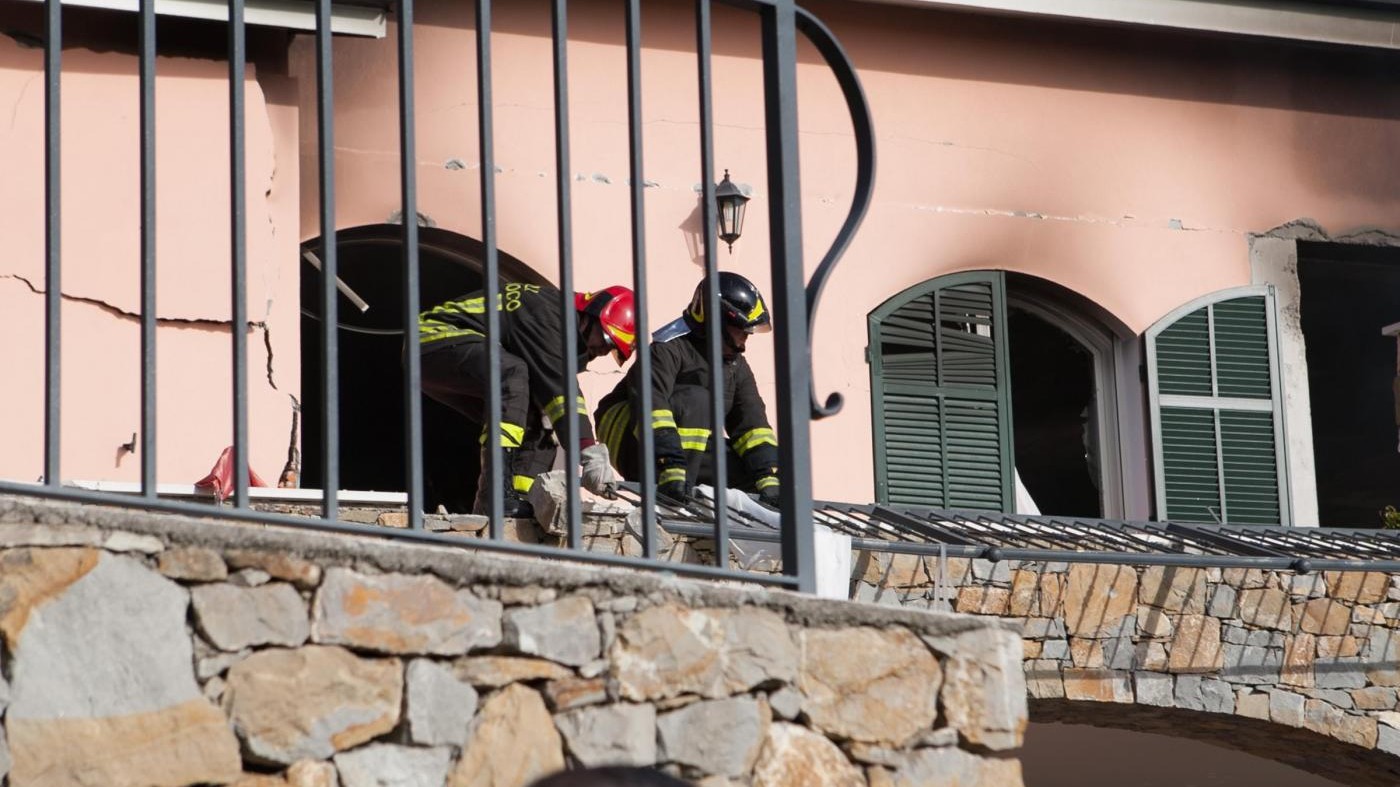 Sanremo, esplosione in villa dove soggiornava Garko