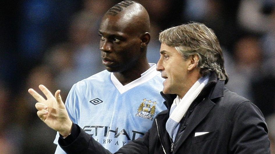 Mancini: Balotelli giocatore fantastico, può essere un campione