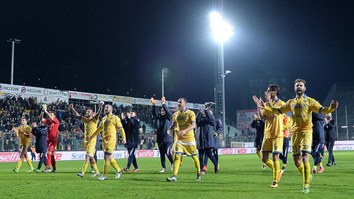 Il Frosinone stende il Bologna e spera