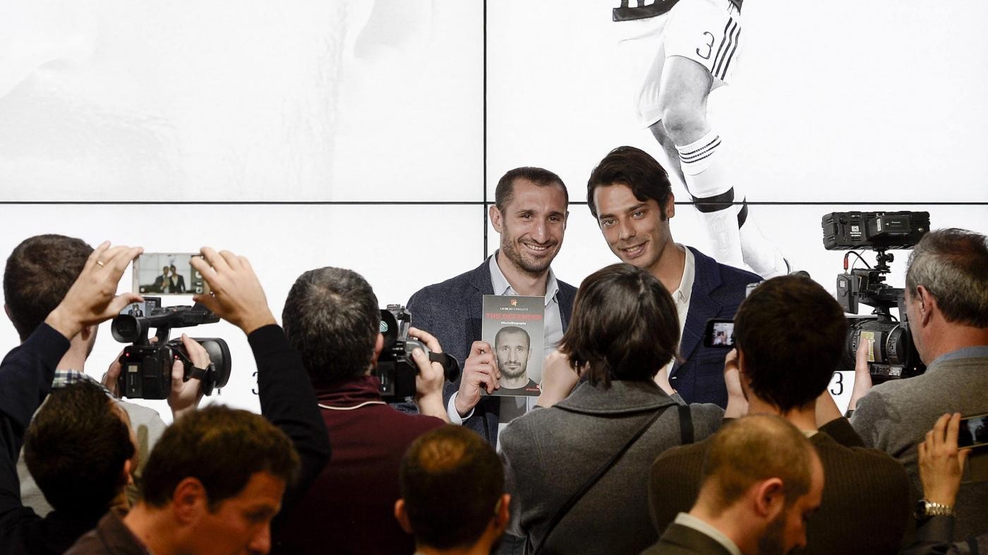 Juventus, Giorgio Chiellini presenta il libro ‘The defender’