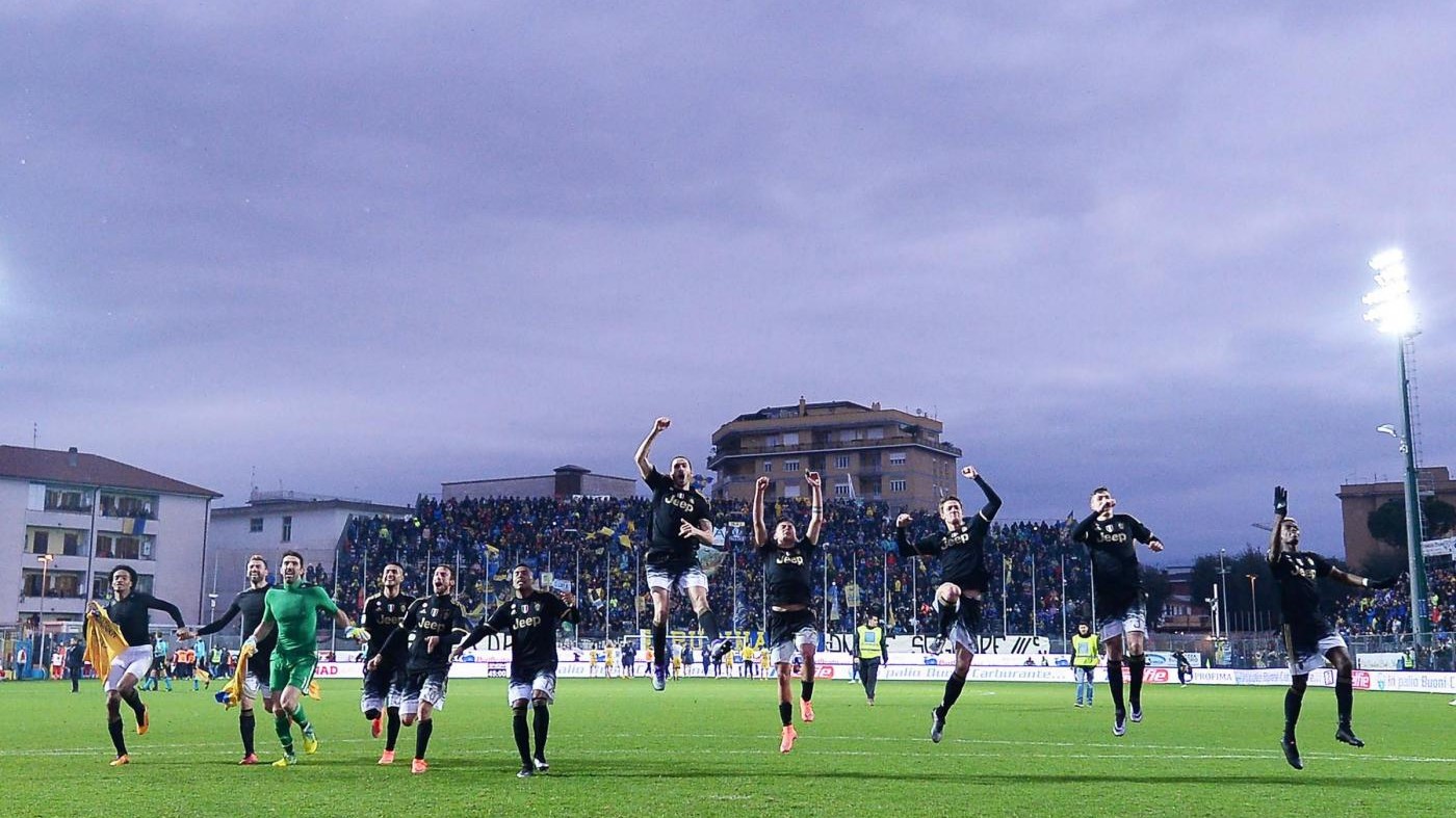 Dybala e Cuadrado decidono Frosinone-Juventus