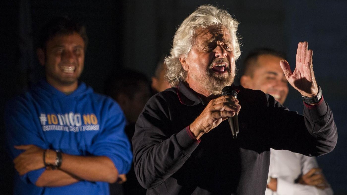 Grillo attacca: Ripresa non esiste, sono solo bugie del Governo