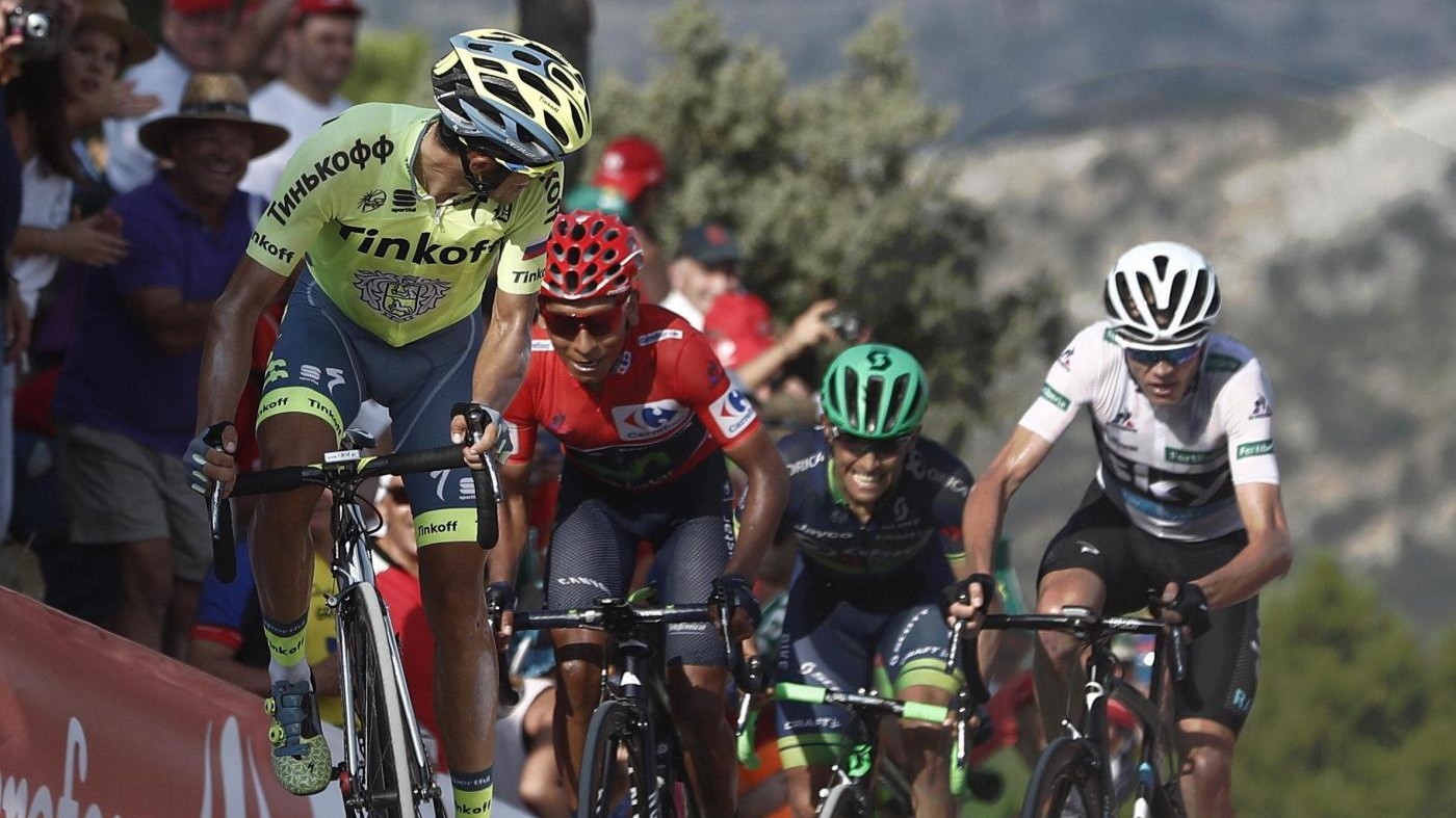 Vuelta, Froome vince cronometro, Quintana resta leader