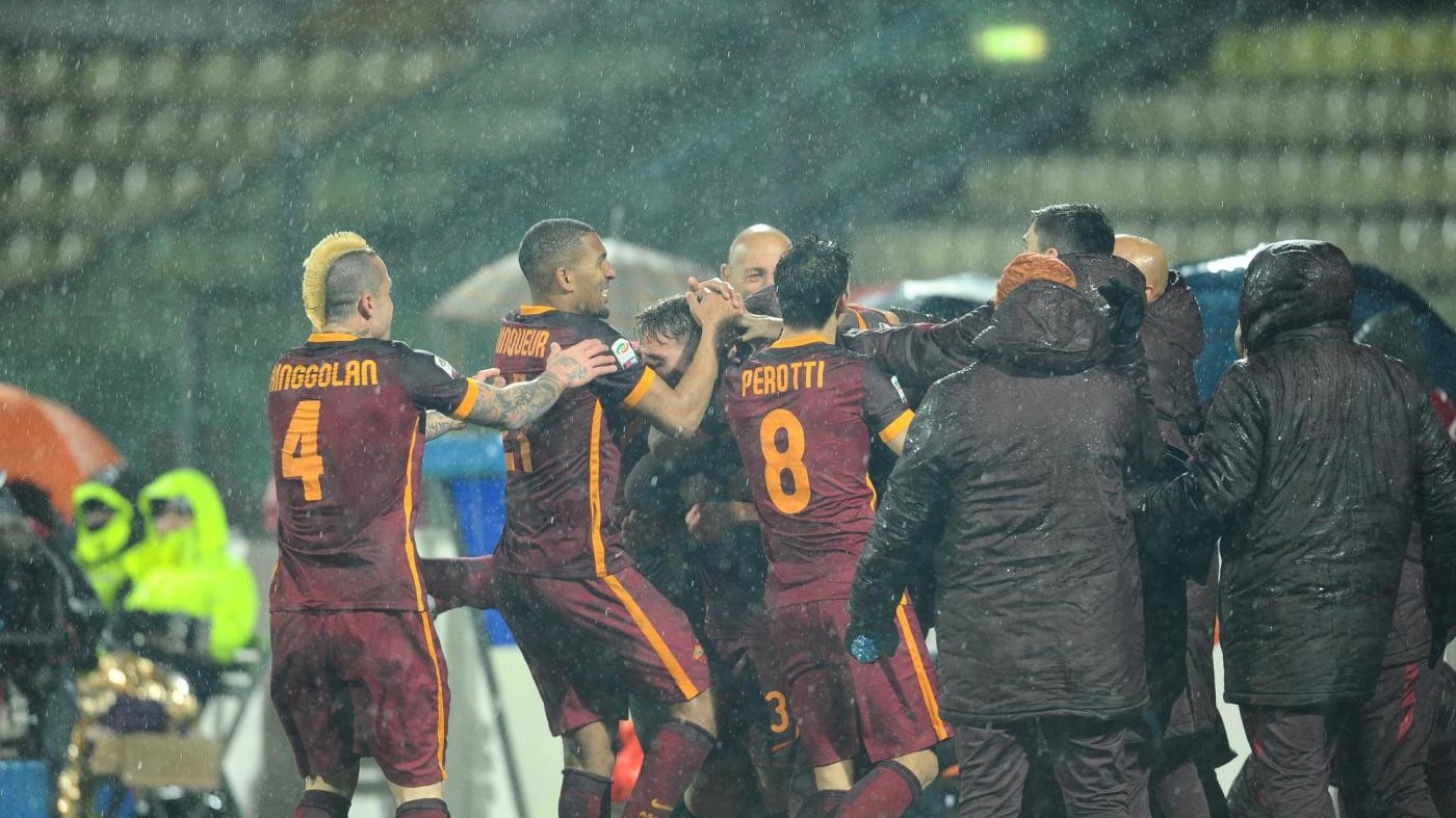 Serie A, Carpi-Roma 1-3