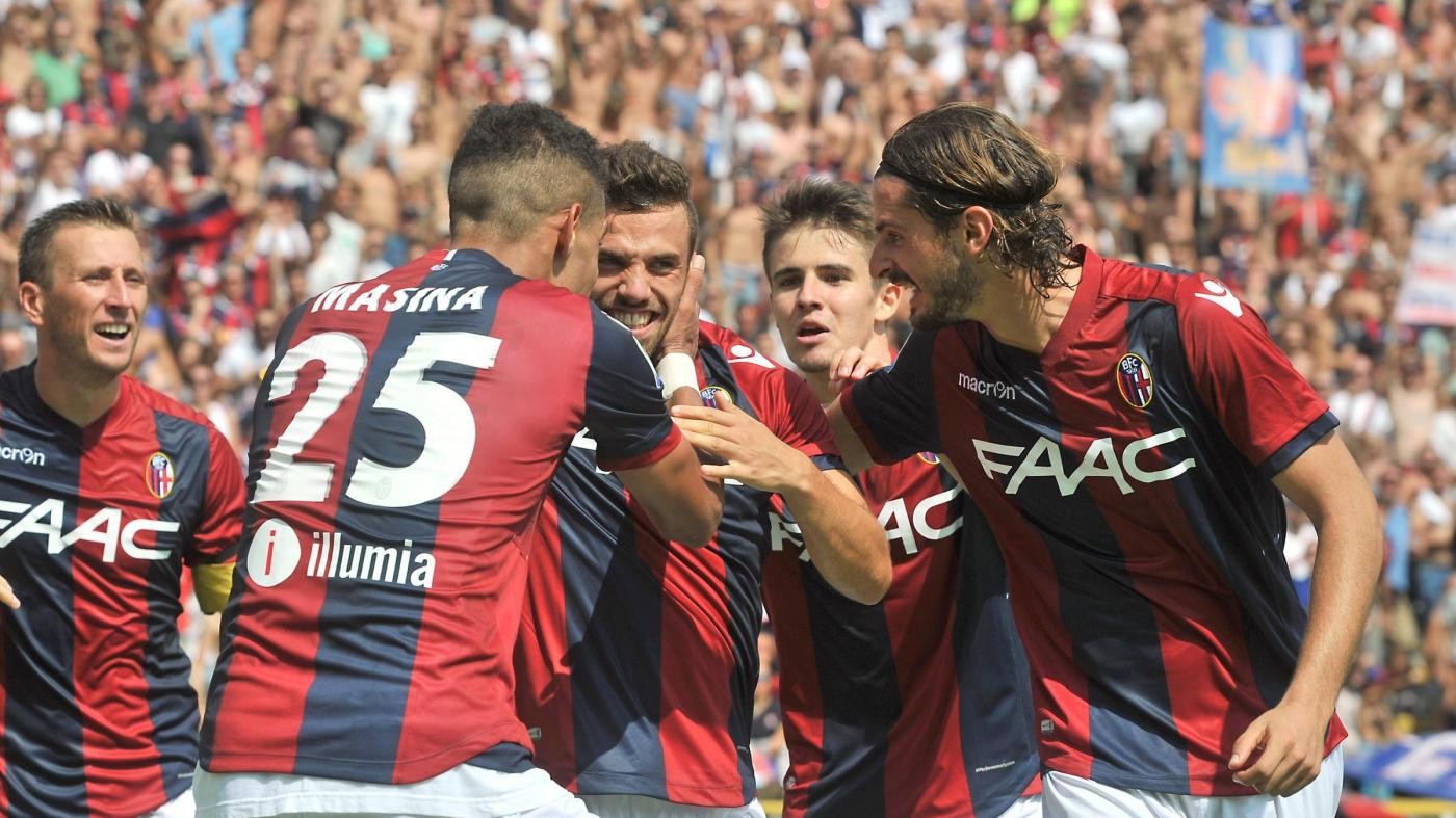Bologna- Cagliari finisce 2 a 1, festa per gli emiliani