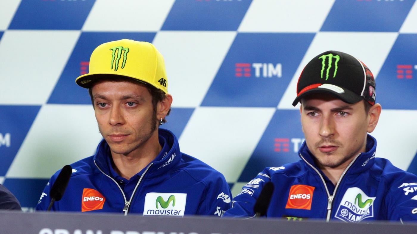 MotoGp San Marino, Rossi e Lorenzo litigano in conferenza stampa