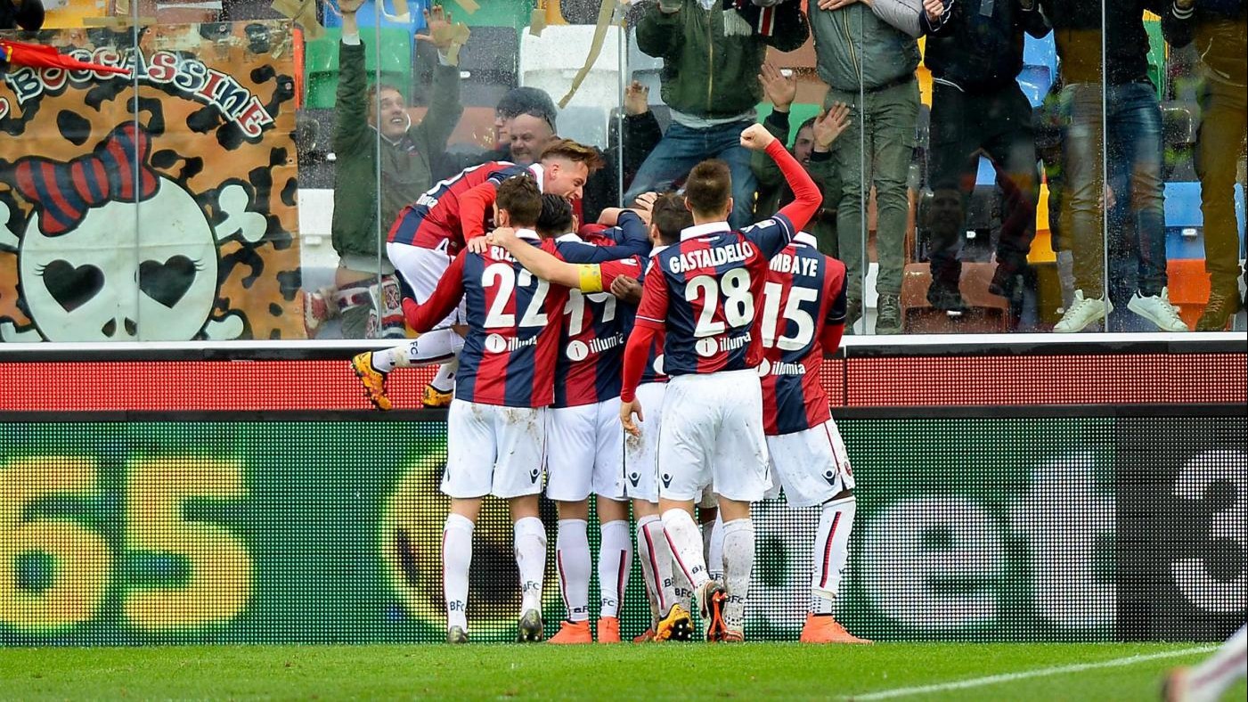 Bologna sbanca Udine: 1-0 alla Dacia Arena