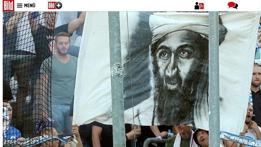 Germania, striscione-choc allo stadio con Bin Laden
