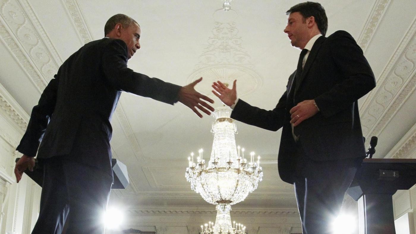 Italia-Usa, Obama riceverà Renzi alla Casa Bianca il 18 ottobre