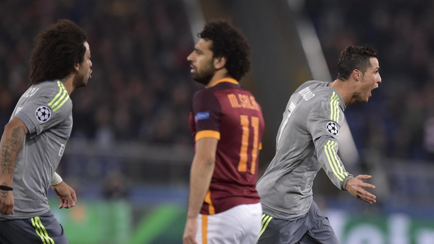 Champions League, Roma-Real Madrid 0-2