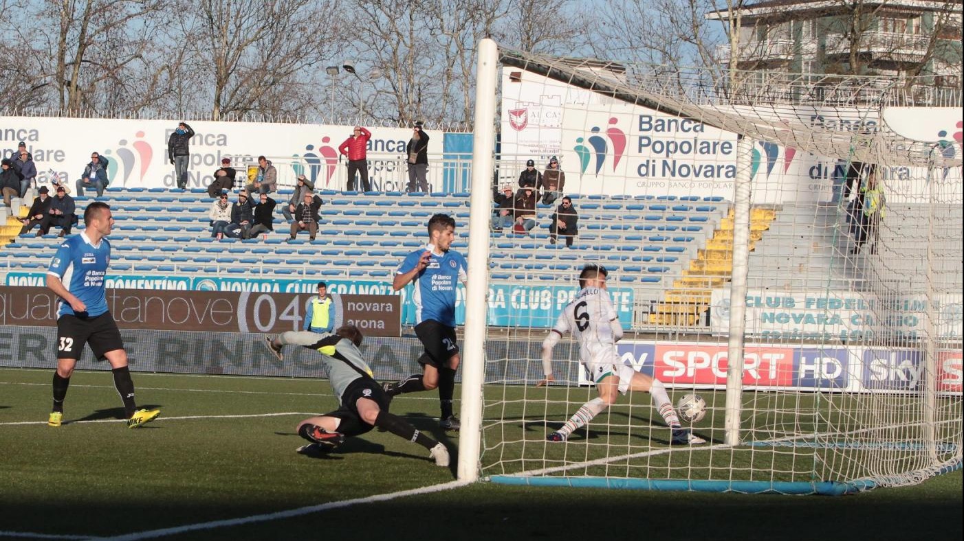 Novara perde in casa col Ternana 1-2