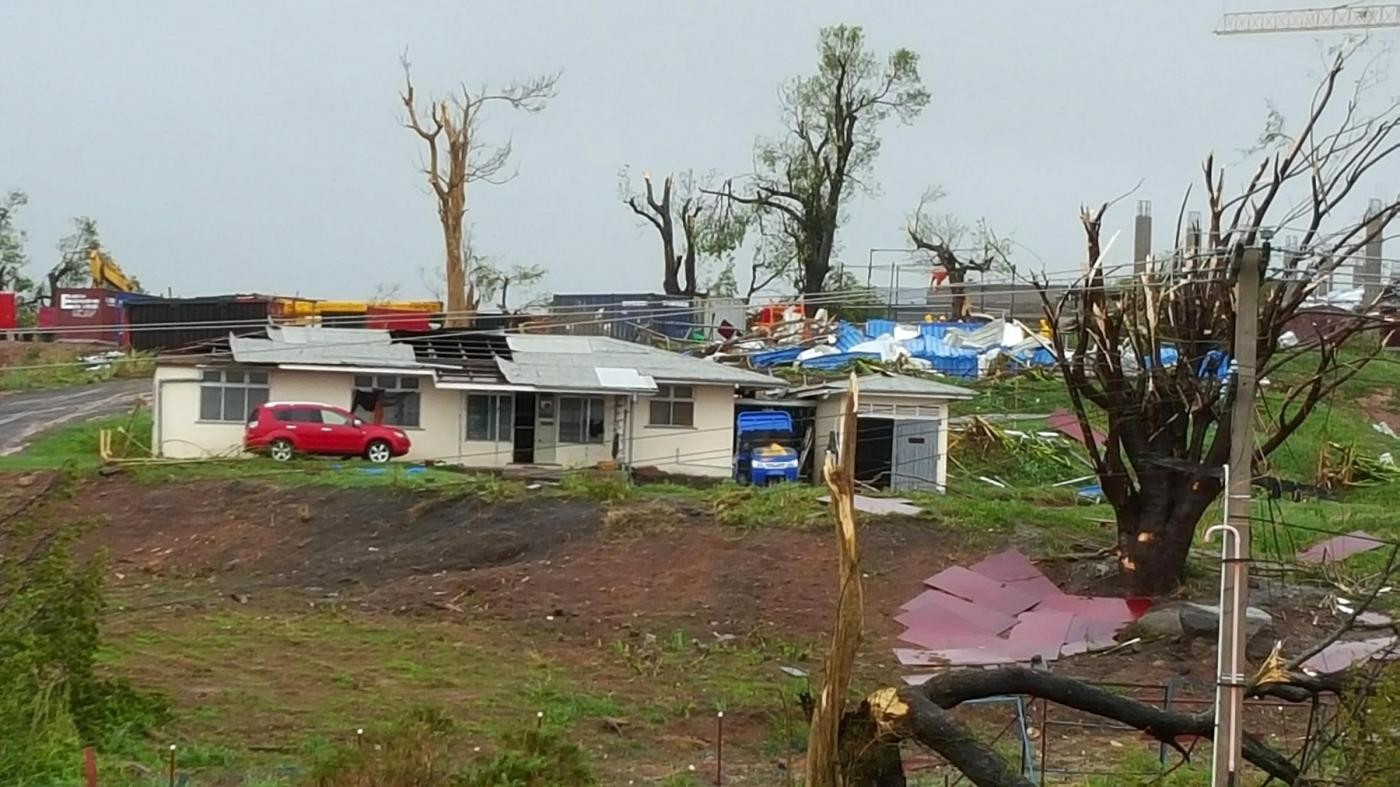 I danni del ciclone Winston che si è abbattutto sulle isole Fiji