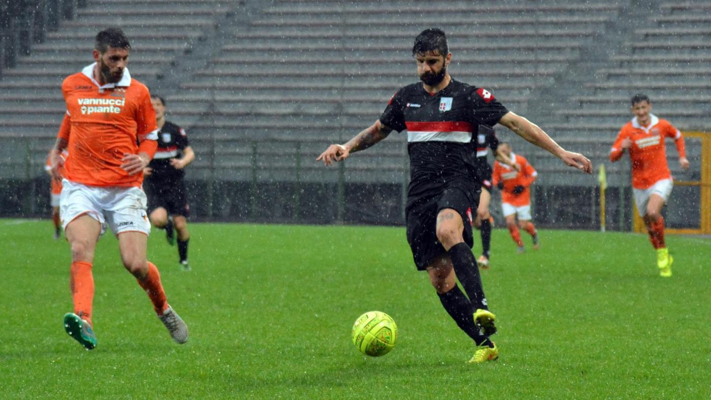 Pistoiese-Rimini, 1-0 con gol di Rovini