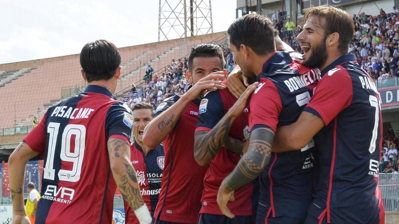Prima vittoria per il Cagliari: Atalanta travolta 3-0