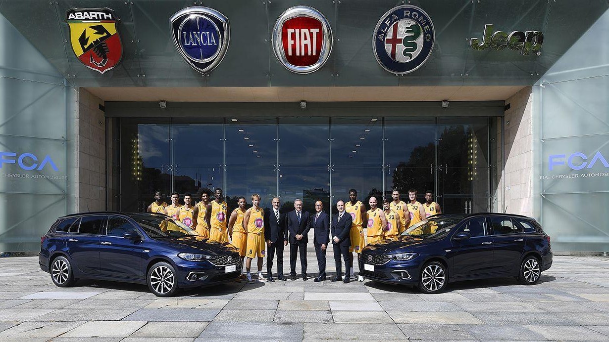 Basket, Fiat è il nuovo sponsor dell’Auxilium Torino