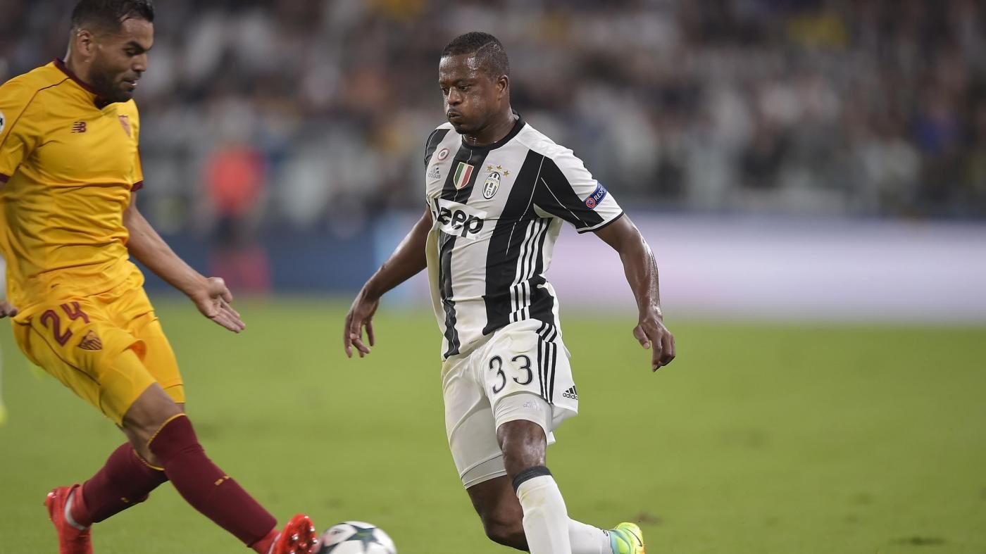 Juventus: i convocati di Allegri, Evra out per distorsione