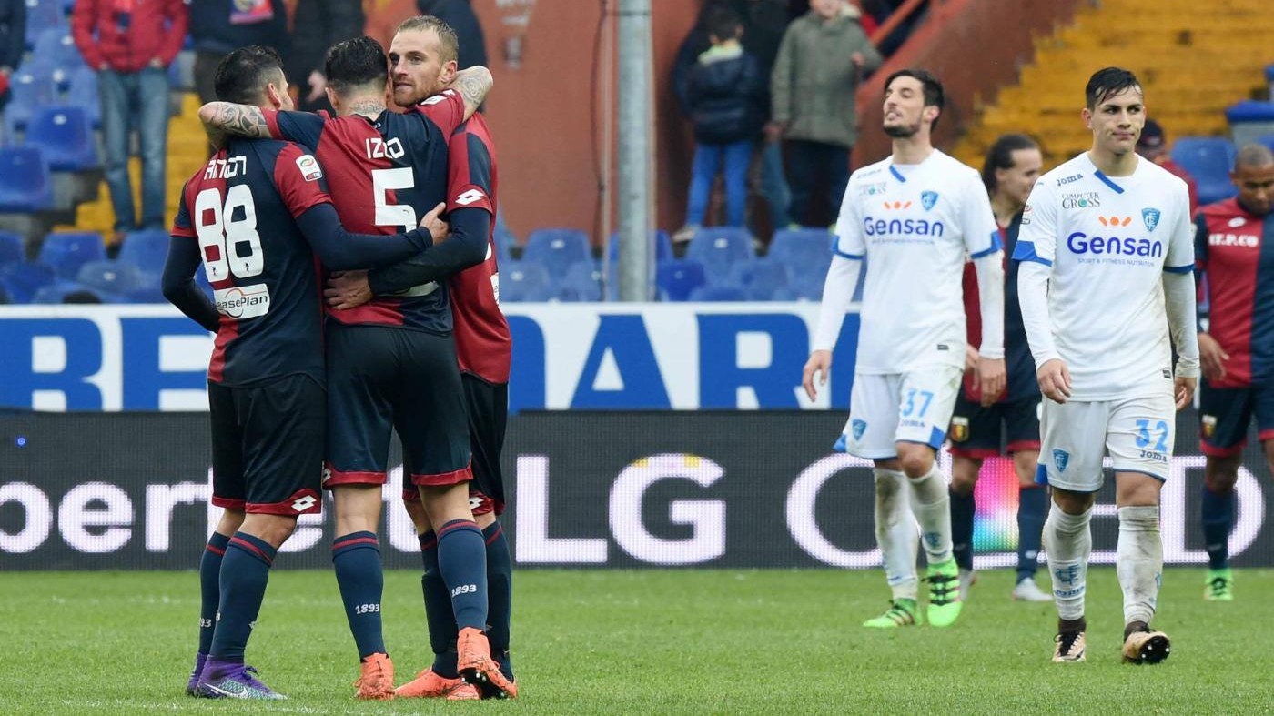 Il Genoa vince 1-0 contro l’Empoli