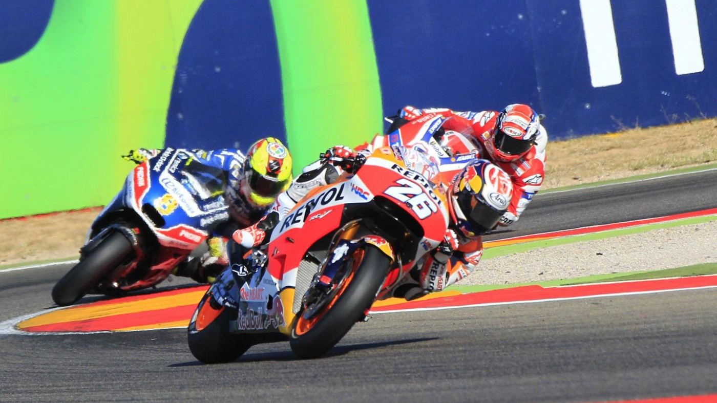 MotoGp, Aragon: Marquez in pole davanti a Vinales, Rossi 6°