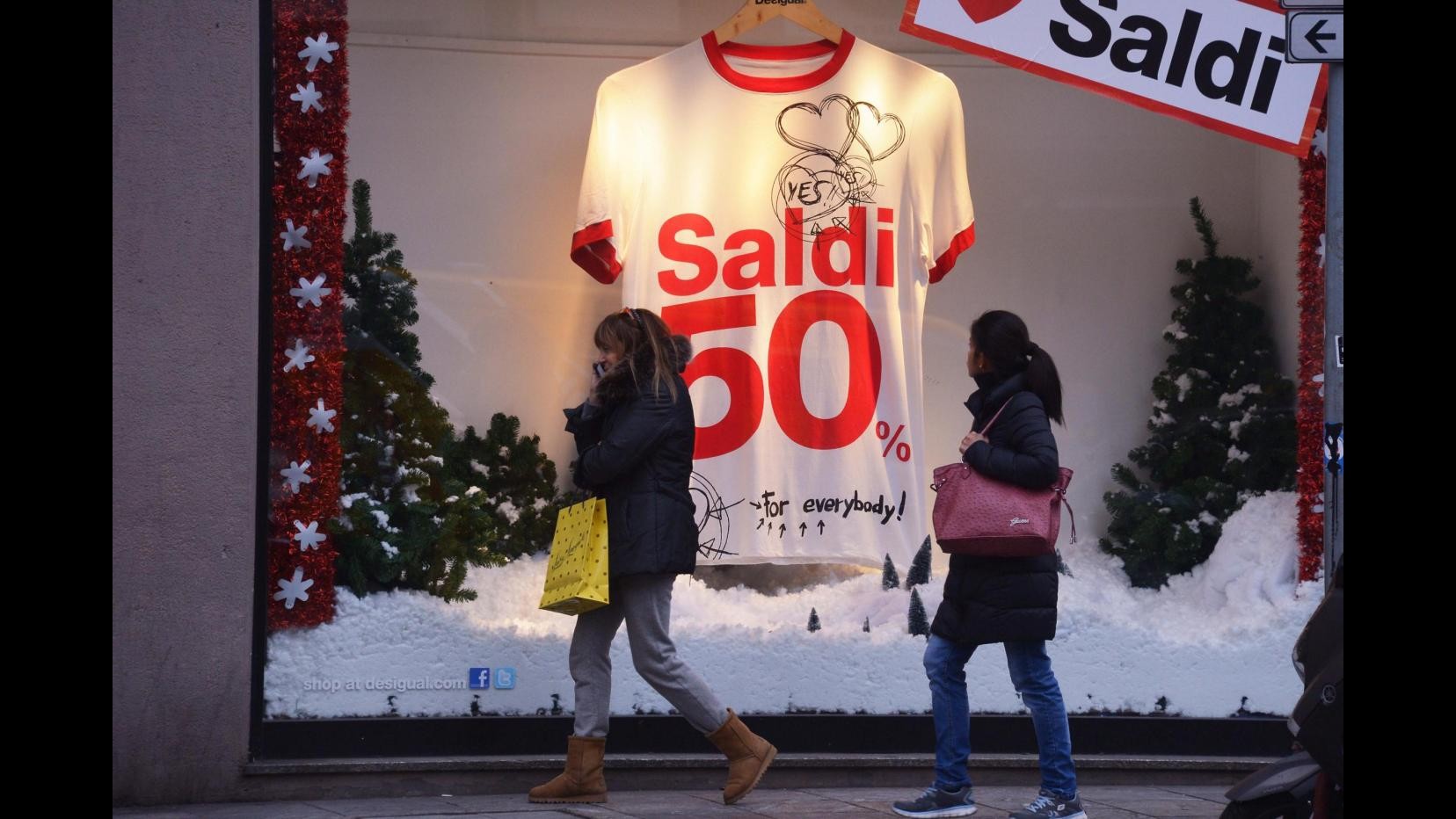 Al via i saldi a Milano