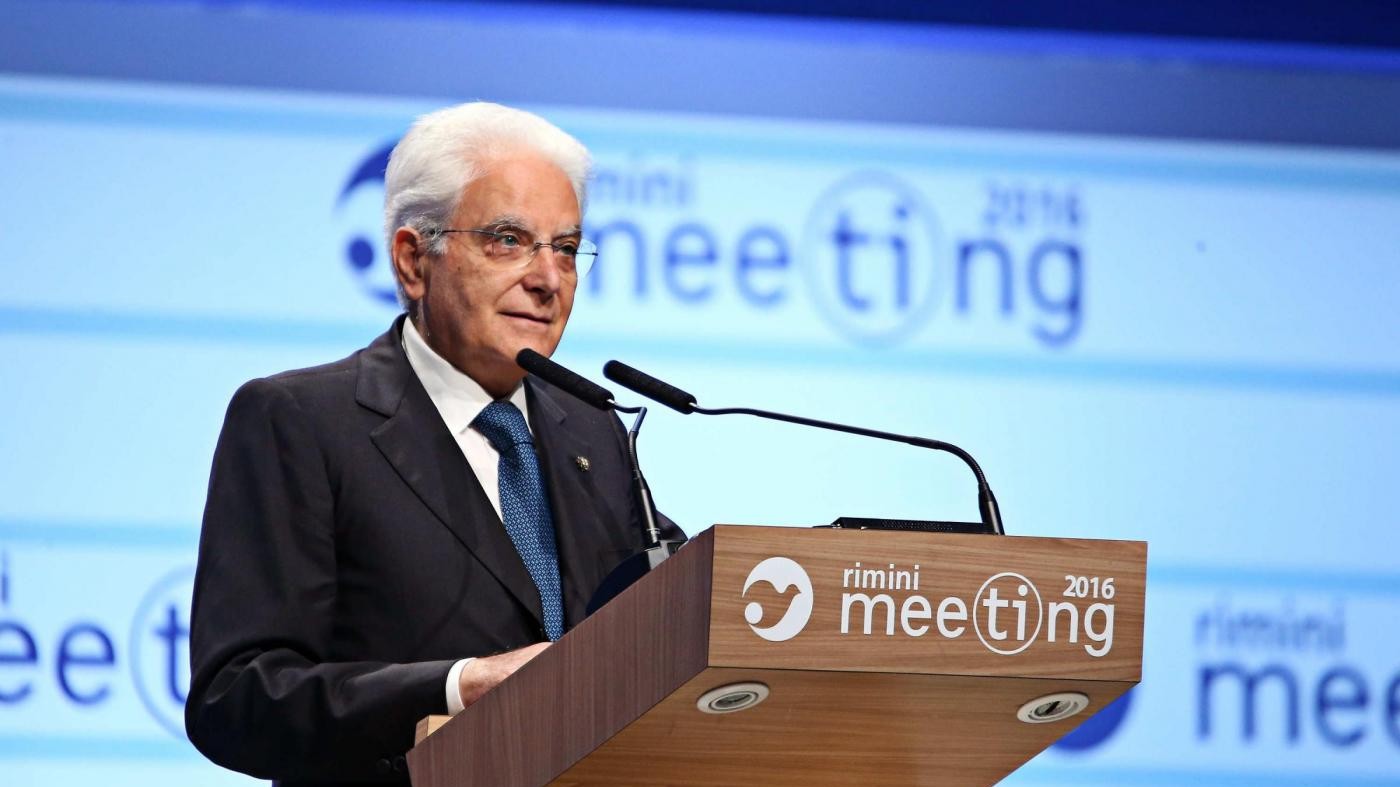 Mattarella apre Meeting CL: Non ci difenderemo con i muri