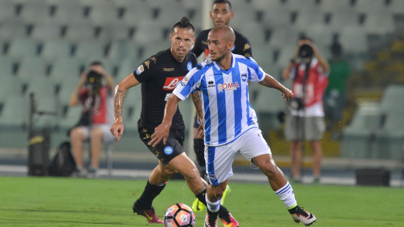 Serie A, Napoli in rimonta 2-2 a Pescara. Male Inter sconfitta da Chievo, bene Lazio