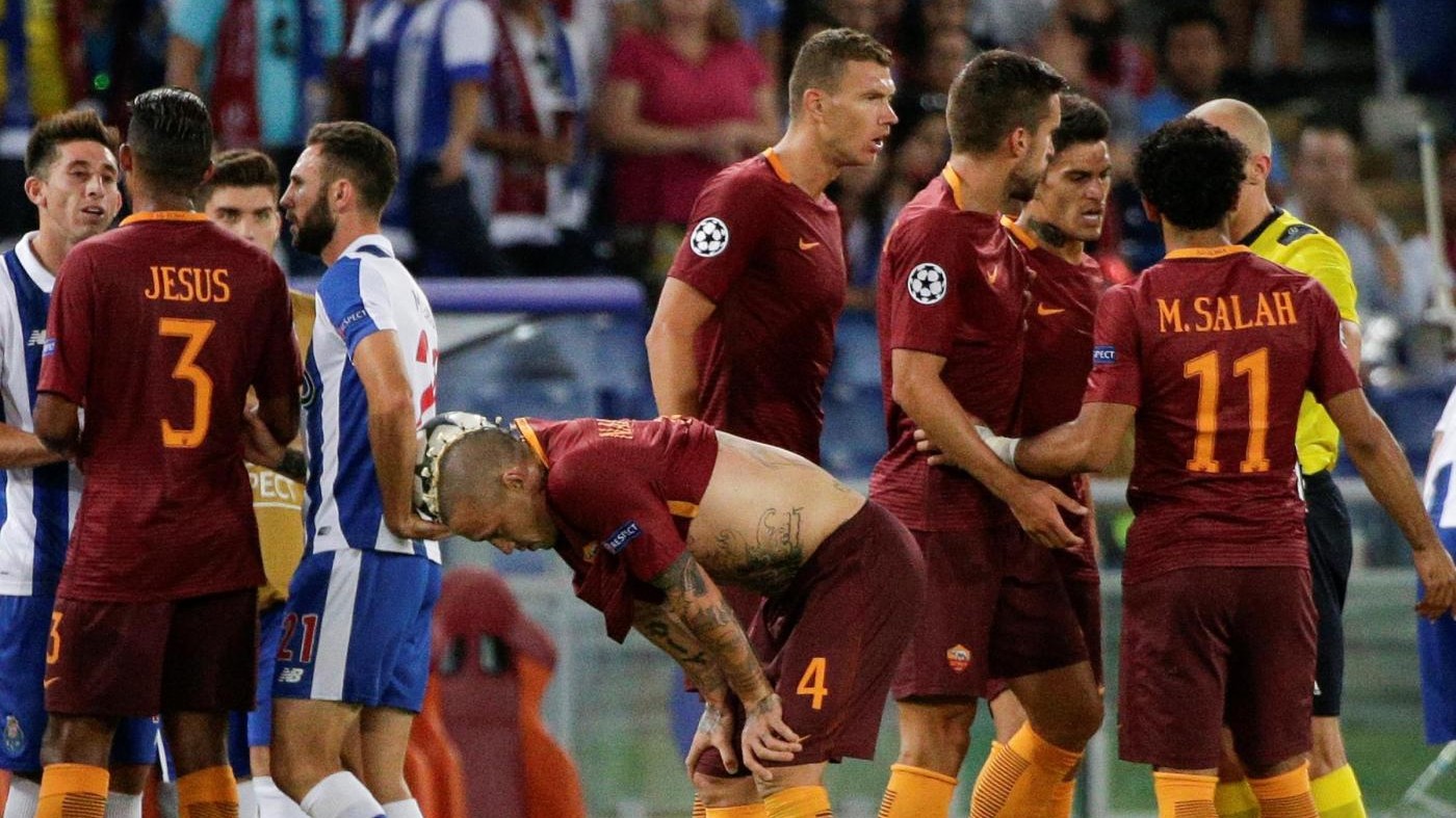 Roma, addio Champions: Porto vince 3-0 all’Olimpico