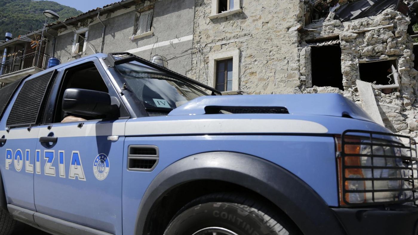 Primo arresto per sciacallaggio ad Amatrice: Era partito in treno da Napoli