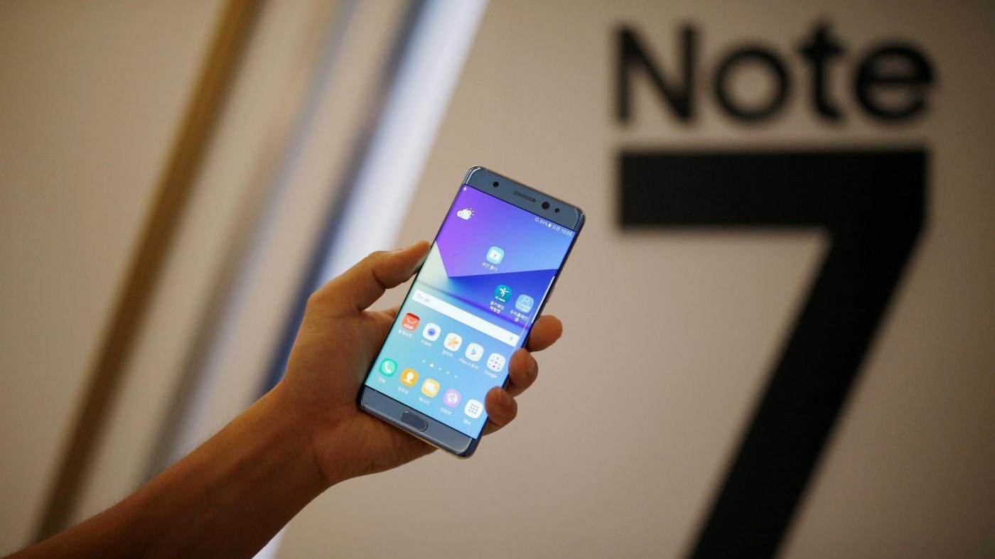 Samsung, richiamo globale per ‘Galaxy Note 7’, problemi alla batteria