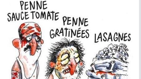 Charlie Hebdo, vignetta irride vittime del terremoto italiano