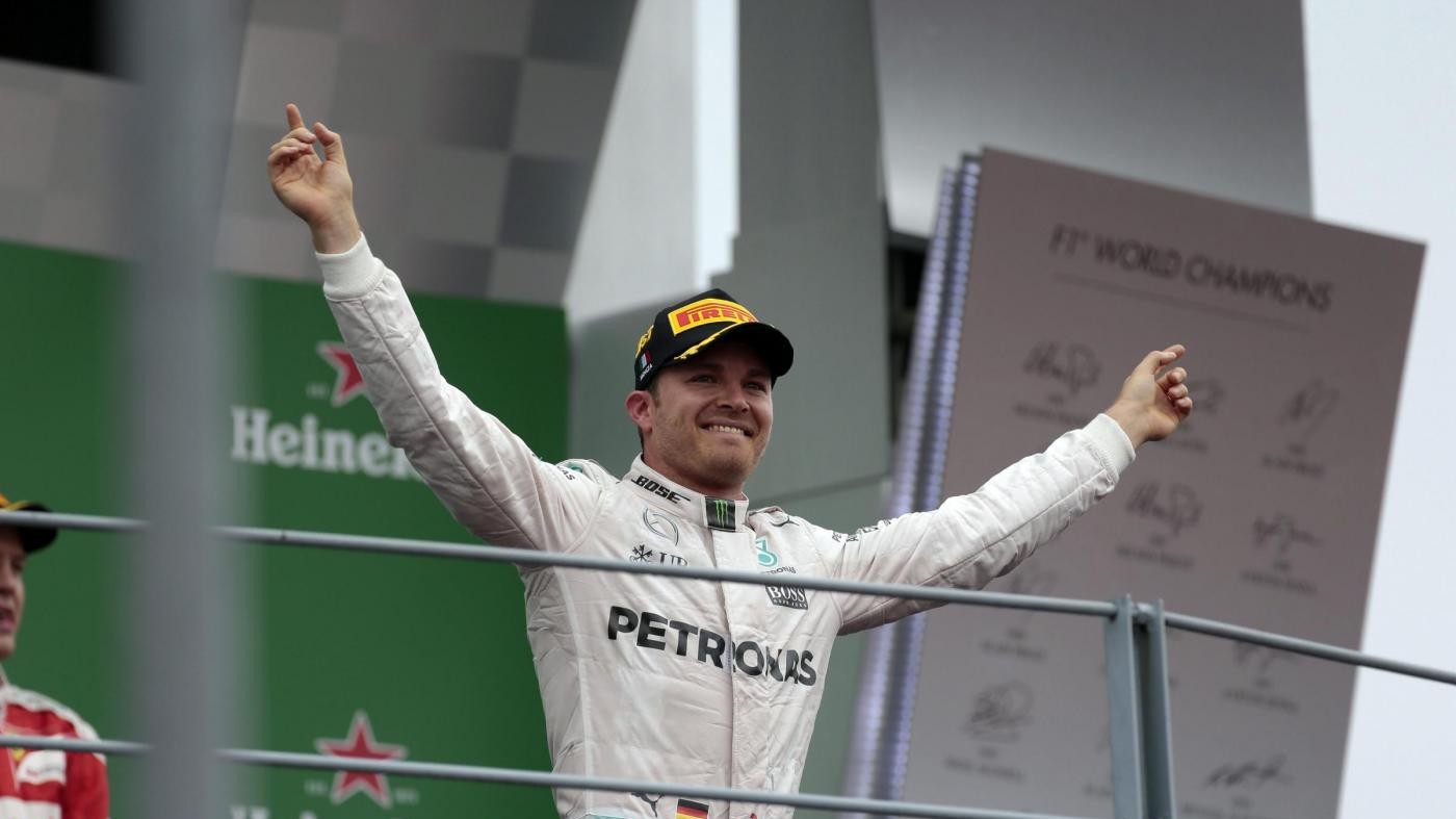 F1, Rosberg domina Monza. Hamilton secondo, Vettel sul podio