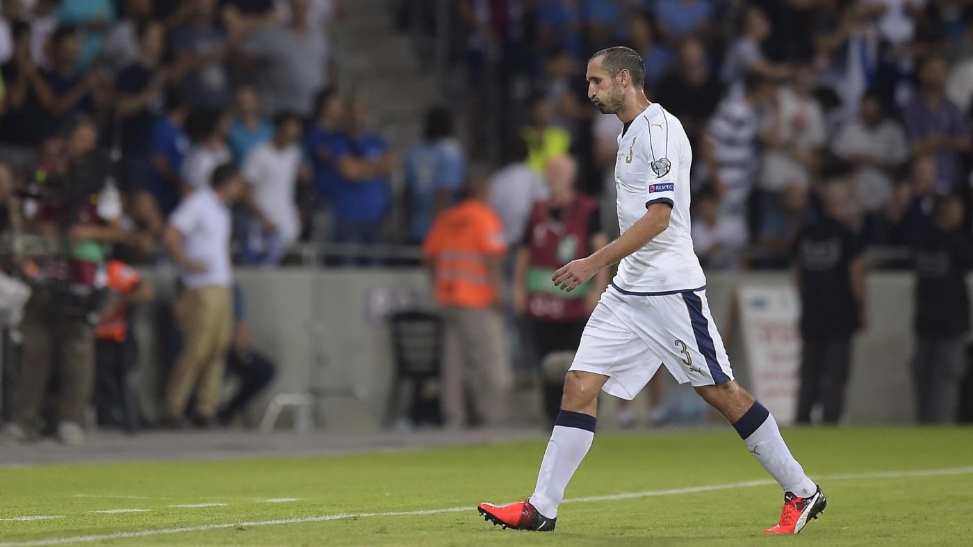 Israele-Italia 1-3, le pagelle: flop Chiellini, Verratti super