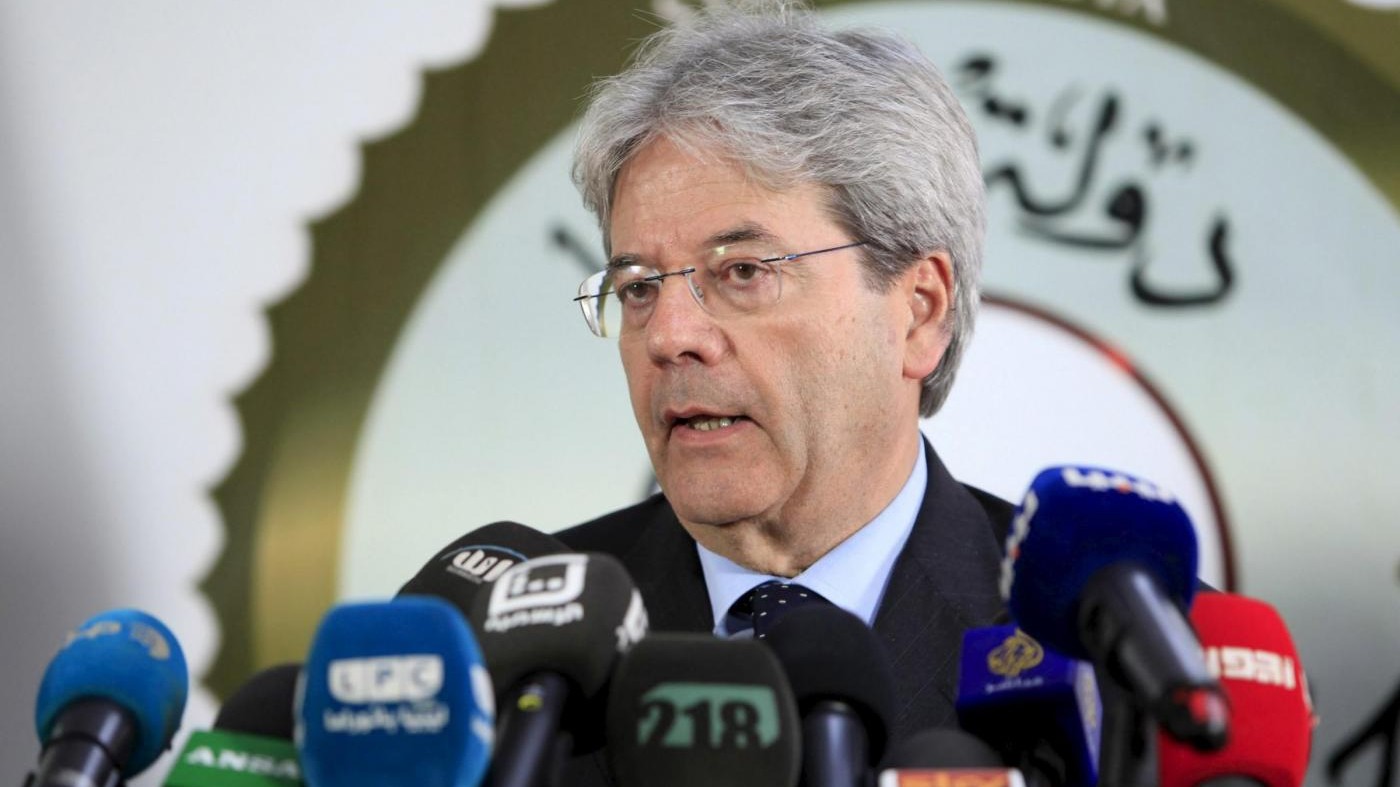 Libia, Gentiloni: Positiva azione Usa, Italia valuterà richieste