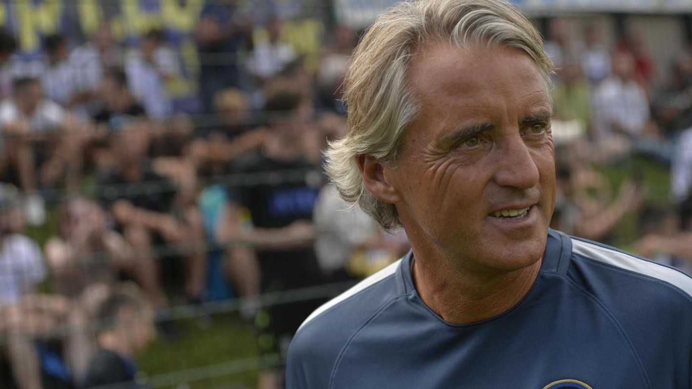 Inter, Mancini: Soluzione condivisa in totale serenità