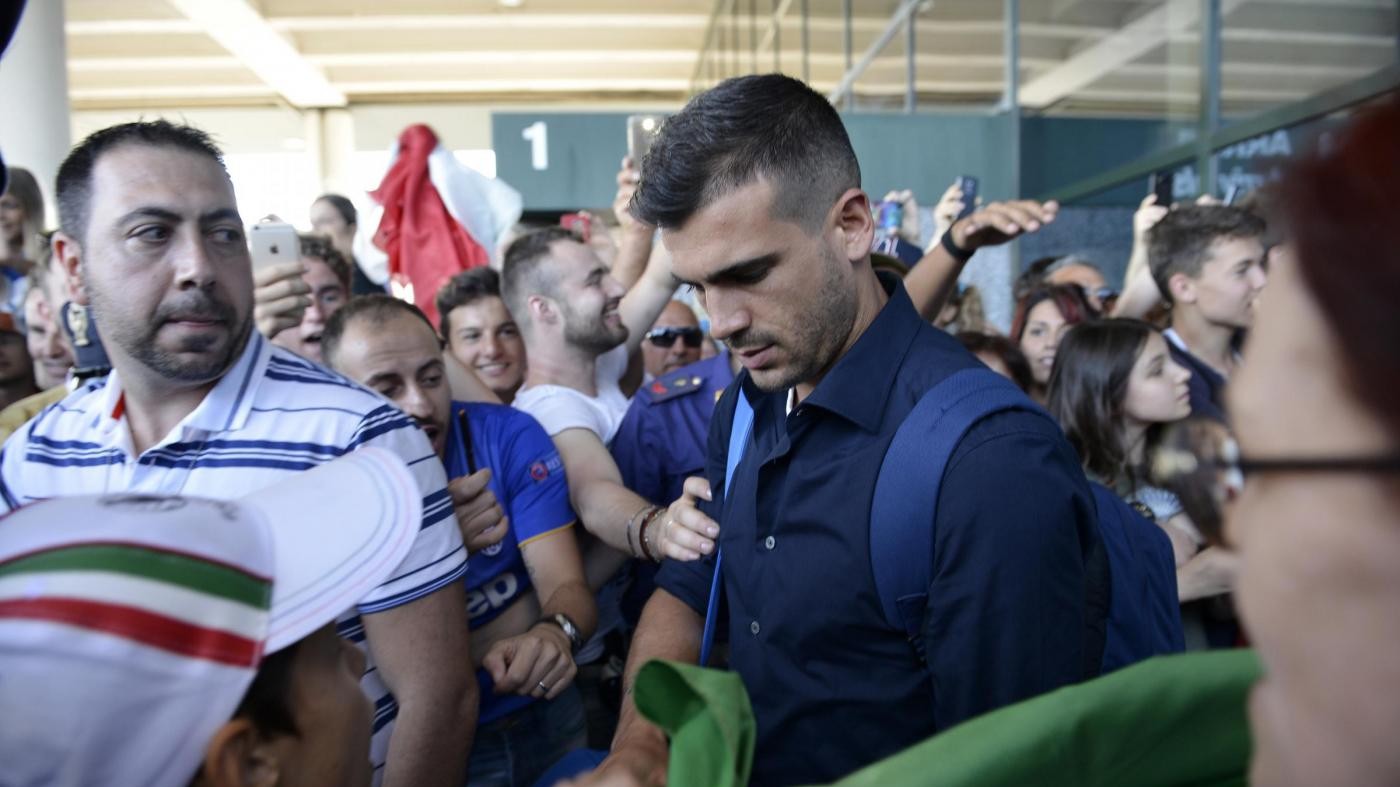 Euro 2016, a Malpensa 300 tifosi. Zaza: Mi sento più forte