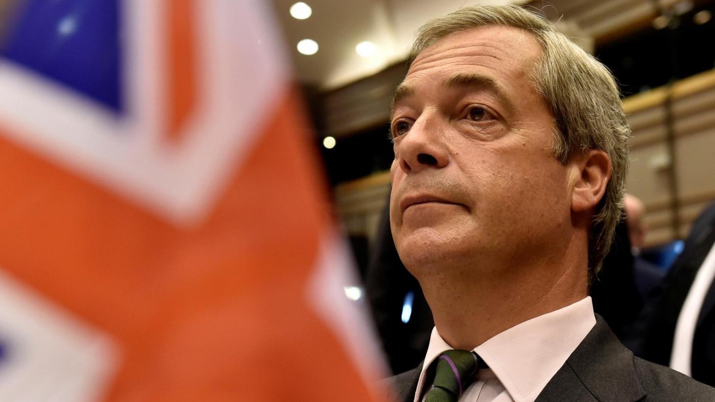 Brexit, Farage si dimette da leader dell’Ukip