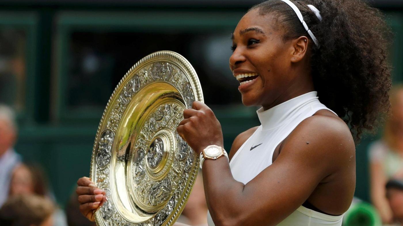 Wimbledon, Serena Williams trionfa in singolare e doppio