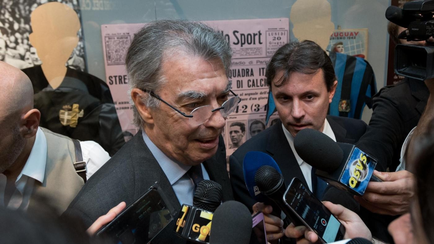 Inter, Moratti: Mancini? Non escludo rinnovo, spero Icardi resti